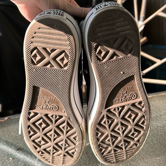 Black Platform High Top Converse - Picture 6 of 8